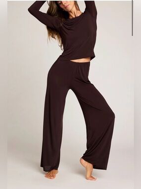 NWT Negative Underwear Slink Pant in Espresso